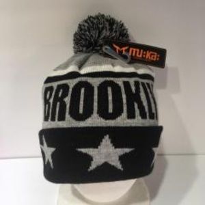 VTG Mu:Ka Broolyn Cuffed Beanie Winter Hat Cap